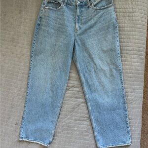 Abercrombie high waisted vintage straight jeans